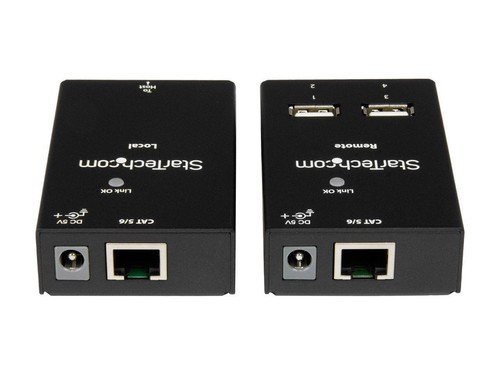 StarTech.com USB2004EXTV 4-port USB 2.0-over-Cat5-or-Cat6 extender - up to 165ft - Picture 3 of 5