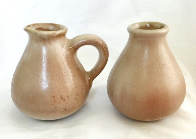 Vintage Gotek Colonia Tovar Venezuela Small Pottery Pitcher & Vase