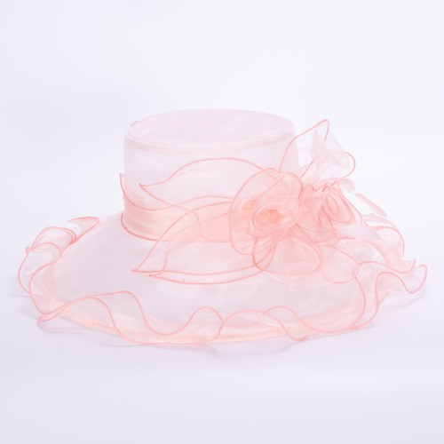 Vestido de mujer Iglesia Boda Kentucky Derby Ancho Ala Pluma Sun Floppy Hat A341 - Imagen 101 de 119