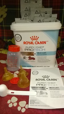 【新品未使用】 CANIN Puppy/Chiot PROTECH Royal Canin Puppy Pro Tech - Milk Replacer for Puppies, 300 g