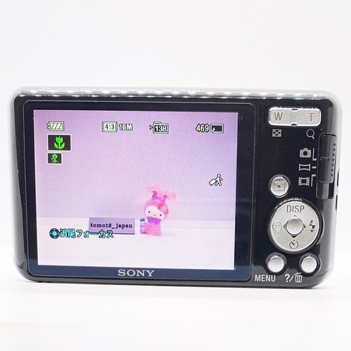 Sony Cyber-Shot DSC-W630 Black 16.1MP 5x zoom Compact Digital Camera from Japan - Picture 8 of 10