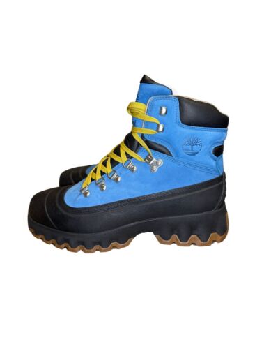 Timberland TBL Edge Waterproof Hiking Boots - Medium Blue Nubuck - Multiple Size - Bild 3 von 10
