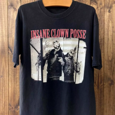 Insane Clown Posse 1999 Tour Unisex Black T Shirt Full Size Insane Clown Posse 1999 Tour Unisex Black T Shirt Full Size