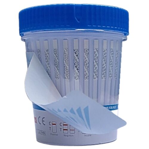 Drug Test Kit 12-Panel Urine Test Cups with FYL & ETG (PK/15) M-F Ovus Medical - Picture 7 of 11