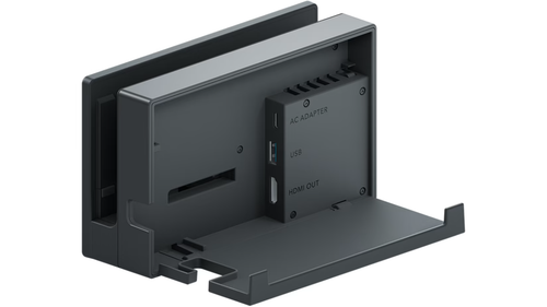 Juego de Base Original Nintendo Switch Negro con Adaptador de CA y Cable HDMI - Imagen 5 de 6