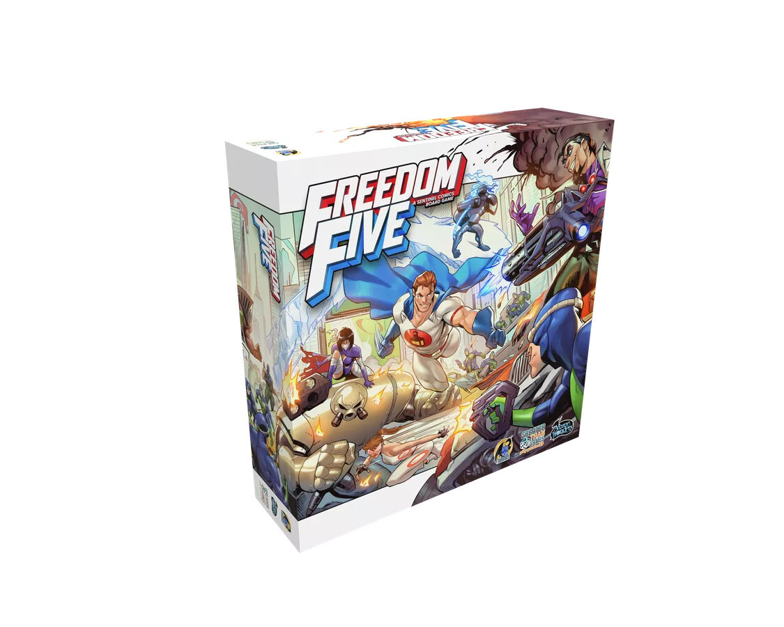 Freedom Five: Настольная игра по комиксам Sentinel Comics (розничная продажа)