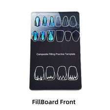 Front Dental Composite Resin Filling Practise Template Anatomical Model Board