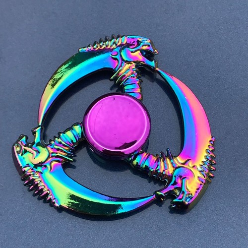Fidget Metal Spinner Rainbow Finger Spinners High Speed Hand Toys Stress Relief - Picture 47 of 168