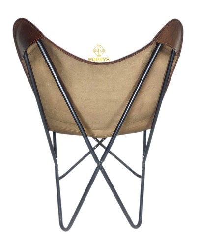 Caqui Lona Mantequilla Fly Silla – Cuero Bkf Silla, Reposabrazos Salón PL2-370 - Imagen 4 de 6