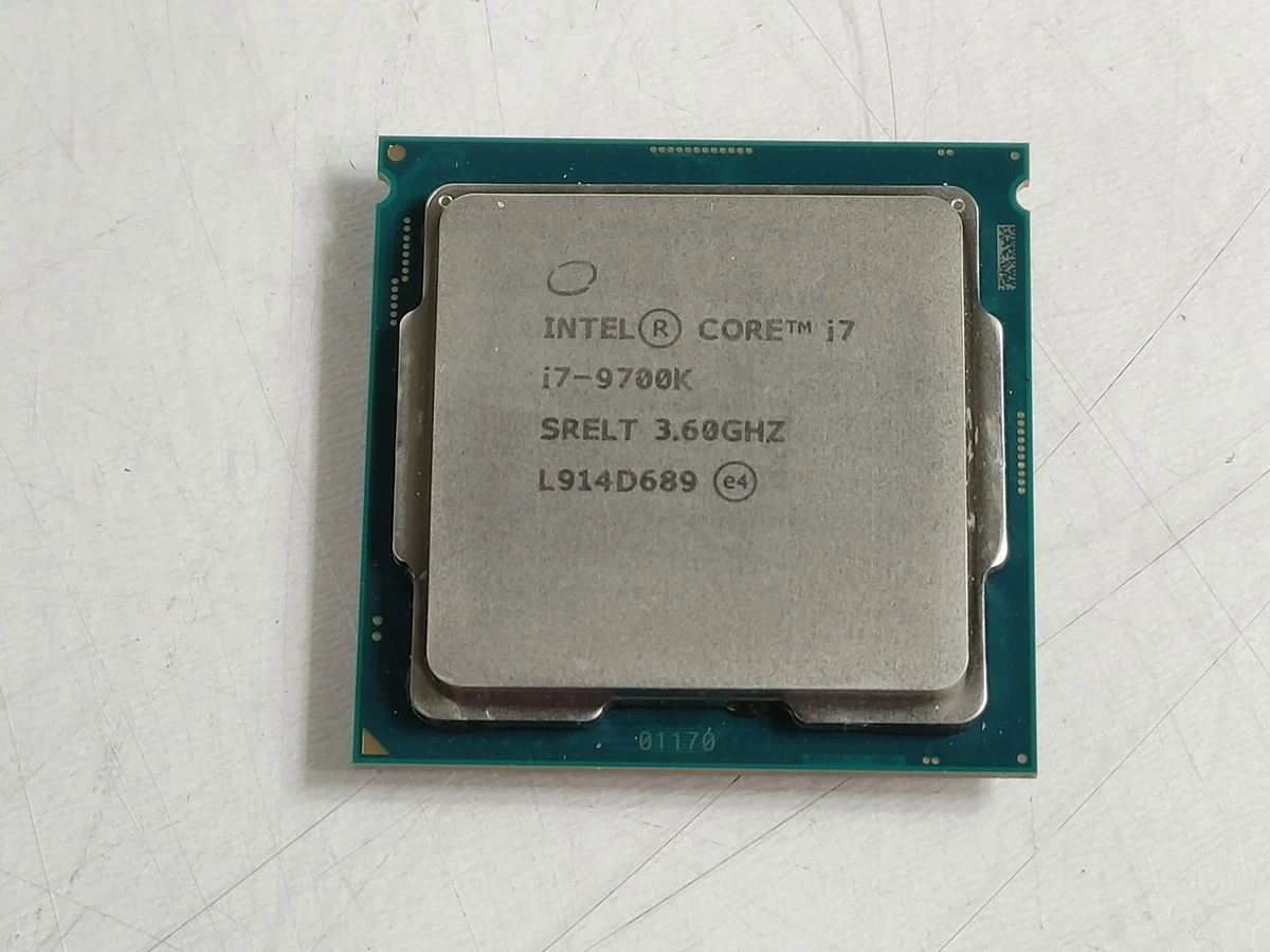 Intel Computer Processors Intel Core i7-9700K Processor Model for
