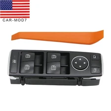 Master Window Door Lock Switch Driver Side For Mercedes W204 W212 C250 C300 E350