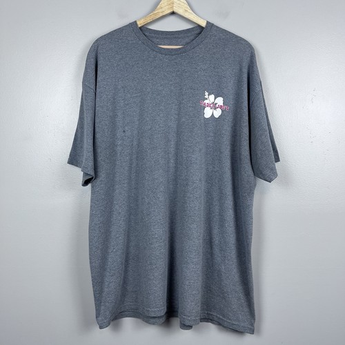 Trader Joe's Men's Gray Graphic Print Tee Shirt  Size XXL; Workwear, Hibiscus - Bild 3 von 7