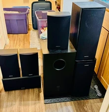 MINT matched Classic ONKYO 6.1 Surround Sound with 1000 watt amplifier 