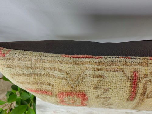 12x48 Turkish Kilim Pillow Cover - Long Lumbar Throw - Vintage Boho Cushion - Picture 8 of 10