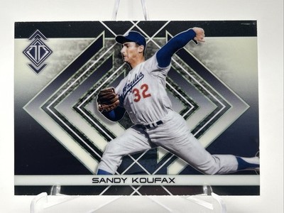 2025 Topps Transcendent Chrome Refractor #76 Sandy Koufax DODGERS