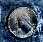 1776 ~ 1976 S Washington Bicentennial 40% Silver Quarter From Uncirculated Set