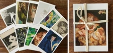 Bundle of 11 Blank Tate Postcards – Assorted Famous Artists (Art Gifts / Xmas)