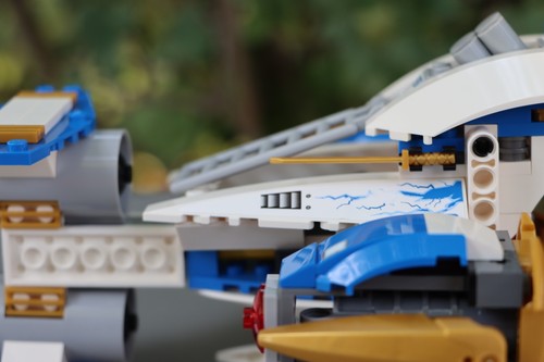 LEGO® Ninjago 70724 NinjaCopter incompleto ¡Sin minifiguras! Vehículo helicóptero Zane’s - Imagen 10 de 12