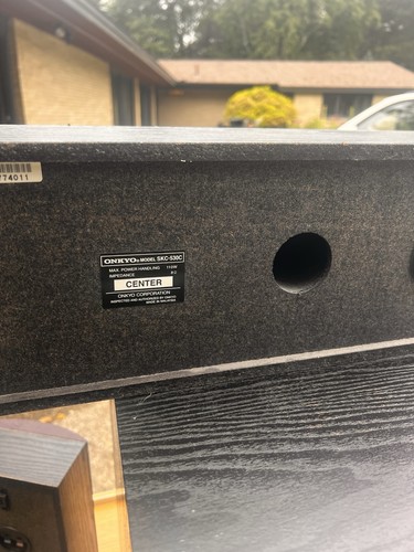 Onkyo SKW-530 Powered Subwoofer & 7 Lautsprecher - Bild 12 von 14