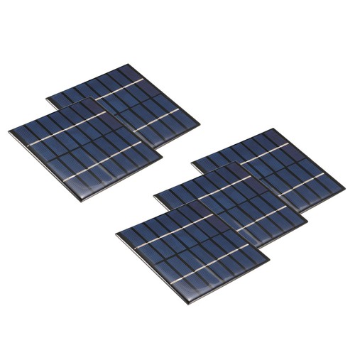 5 Stück 7 V 120 mA Poly Mini Solarpanel Modul Zum Selbermachen für Handy Spielzeug Ladegerät 110 mm x 110 mm