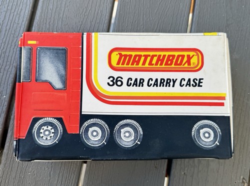 Vintage 1978 Matchbox Lesney 36 Car Carry Case with 3 Trays & Original Tag! - Picture 4 of 10
