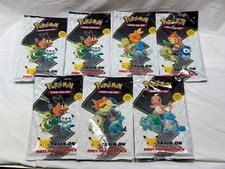 Pokémon First Partner Packs 25th Kanto, Johto, Hoenn, Sinnoh, 3x Unova Lot of 7