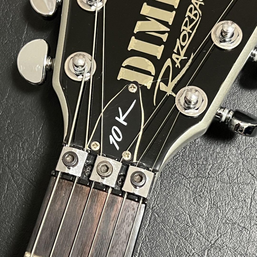 Dean Dime Razorback 10K Metal Plate Electric Guitar Rare