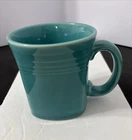 Fiesta Ware Square Bottom Round Top Mug Turquoise HLC USA