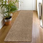 SHACOS Carpet Runners for Hallway Non Slip Brown 60 x 180 60 x 180cm,