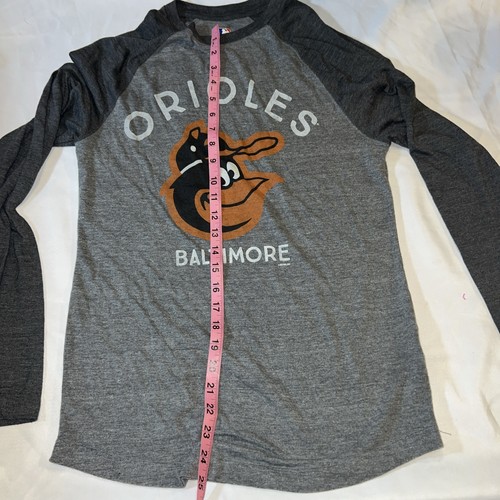 MERCANCÍA GENUINA BALTIMORE ORIOLES Mujer’s Manga Larga Pequeña 299 - Imagen 4 de 9