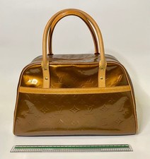 Louis Vuitton Tompkins Vernis Bag Brown Leather France Authentic Used