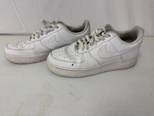 Nike Air Force 1 '07 Shoes Triple White Sneakers CW2288-111 Men's Sz US 12