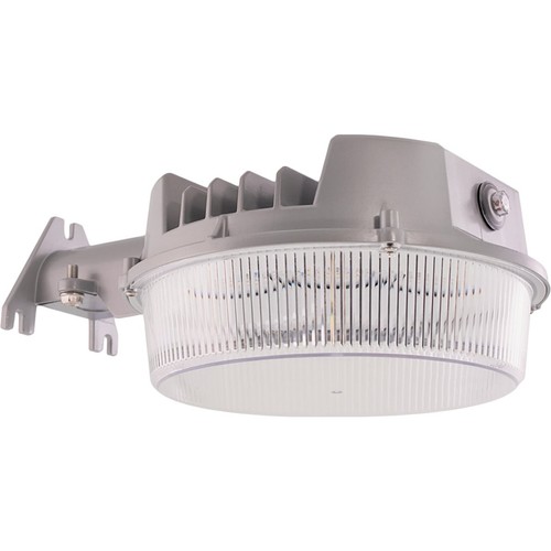 Halo Gray Dusk To LED Outdoor Area Light Fixture, 7000 Lm. ALB7A40GY Halo