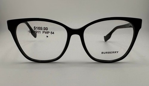 Burberry Herren Rechteckig Brille Brillengestell B 2345 3001 Schwarz 54-15-140 Italy - Bild 10 von 16