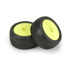 PRO8256-12 Yellow Positron 2.2" M4 SS Mounted Rear Buggy Tires 2 
