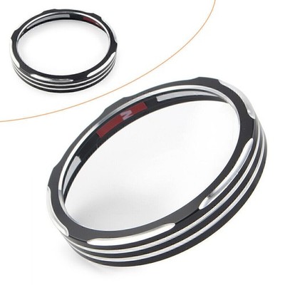 Tacho Messgerät Blende Blende Ring für Harley 883 1200 Dyna Street Bob Low Rider