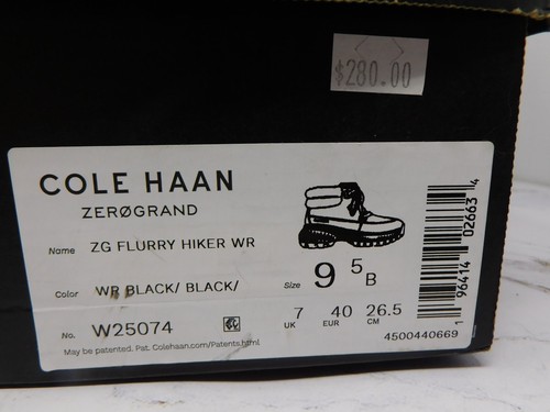 Cole Haan Women's ZERØGRAND Flurry Hiker Boot Size 9½ - Picture 10 of 10