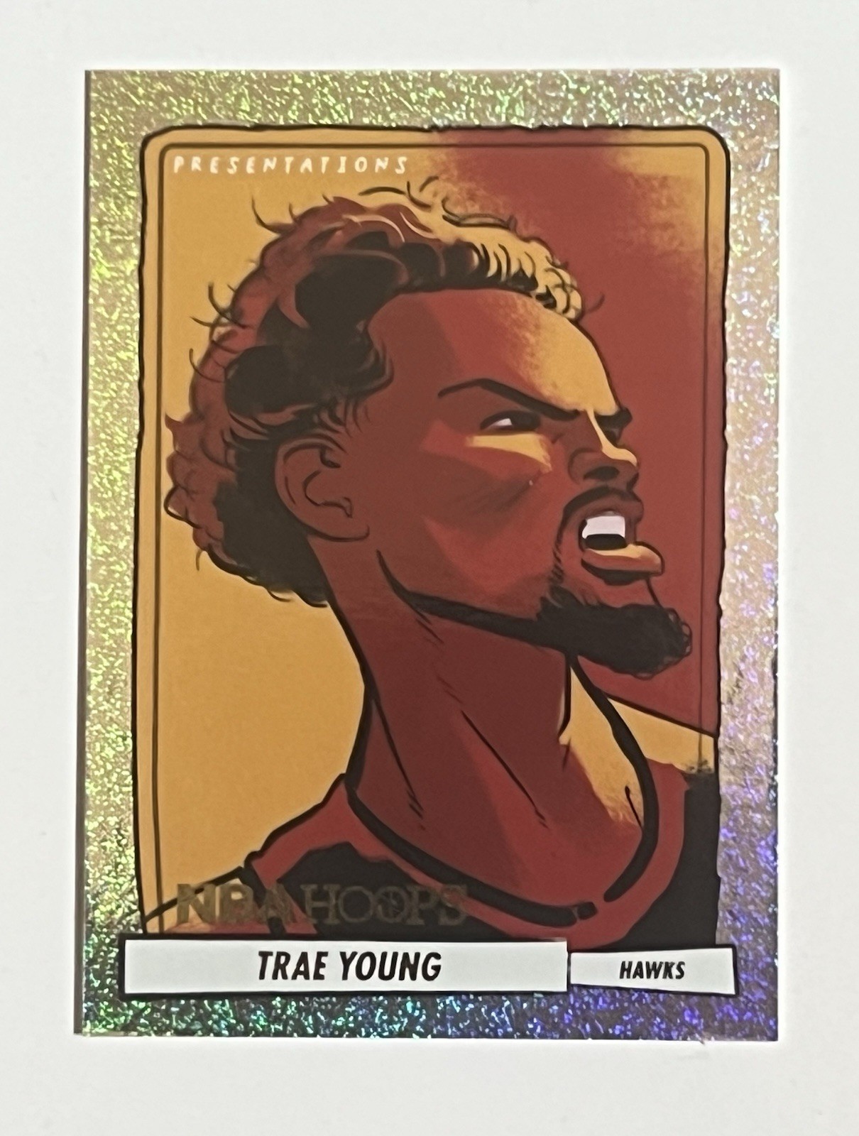 2023-24 NBA Hoops TRAE YOUNG Presentations #8 SSP Case Hit Atlanta Hawks🔥