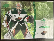 2023-24 Upper Deck Ice - Filip Gustavsson #72 Minnesota Wild Green