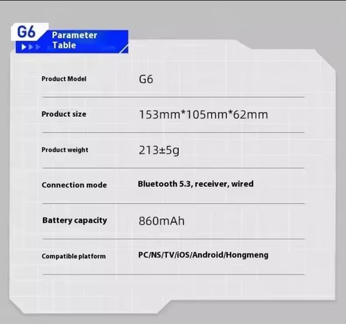 Controller Machenike G6 Pro v2 - Imagen 22 de 23