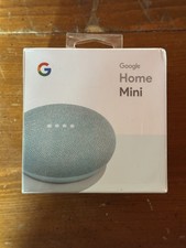 Google Home Mini GA00275-US Smart Speaker with Google Assistant - Aqua. NEW