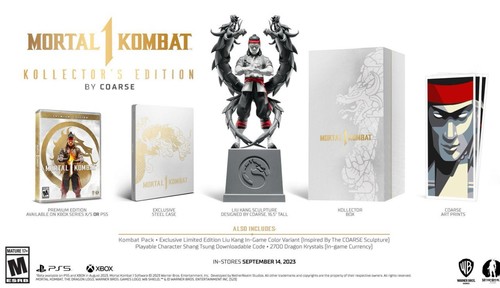 Mortal Kombat 1 Kollector’s Edition PS5 – New Sealed Statue SteelBook DLC 2023 - Picture 6 of 11