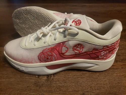 Size 10 Nike Giannis Freak 6 Roses University Red Basketball Shoes Low Mens New - Picture 1 of 10
