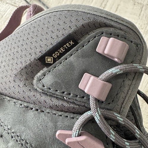 HOKA Kaha 2 GTX Hiking Boot NWOT Women’s size 9.5 Castlerock Grey Vibram Soles - Picture 11 of 13