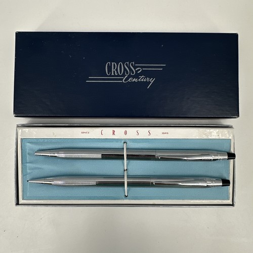 Cross Kugelschreiber & Druckbleistift Komplettset Chrom 3501 mit Box - Bild 1 von 10