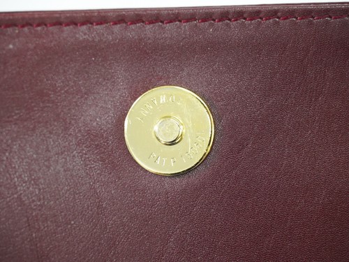 GIVENCHY Borsa a tracolla in pelle bordeaux oro - Foto 15 di 15