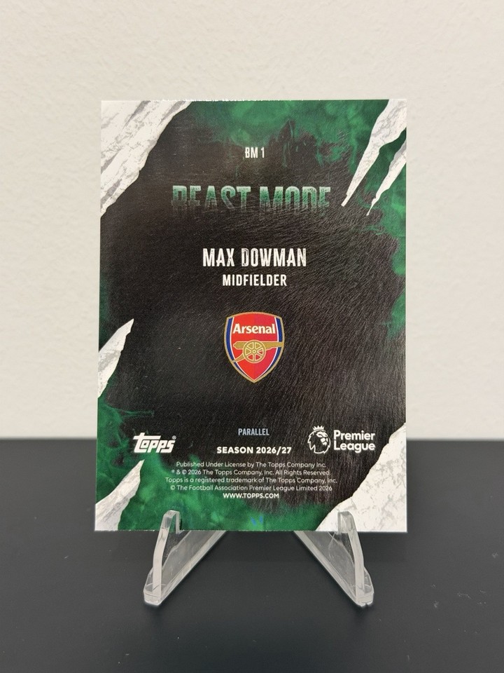 Topps Flagship Premier League 26/27 - Max Dowman - Beast Mode /499 ...