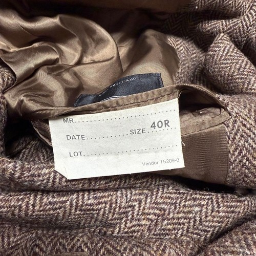 Harris Tweed 80er Vintage Tweed Blazer Herren Tailored Top Zustand - Bild 9 von 11