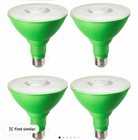 EDISHINE Halloween PAR38 Green LED Flood Light Bulbs Outdoor, Dimmable LED Flood