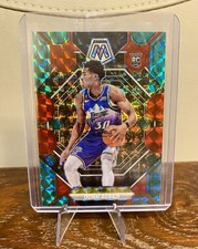 Panini Mosaic 22-23 Ochai Agbaji Utah Jazz #208 RC Choice Red&Green Prizm